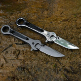 3.9" Multifunctional Wrench Folding Pocket Knife