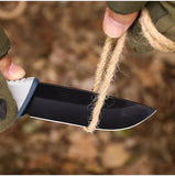 Single-Edge Tactical Knives with Non-slip Stylish Handle and Practical Sheath