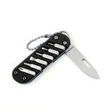 crewdriver Camping Equipment EDC Multitool with Mirror Blade, Plastic Handle and Six Types of Bits