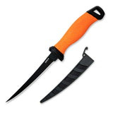 Fish Scale Pattern Fishing Knife with PP+Golf Leather