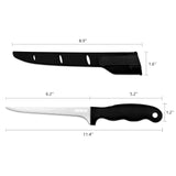 7” Fishing Knife Kitchen Knives With Sheath