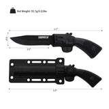 6.5" Fixed Blade Knife with Neck Sheath