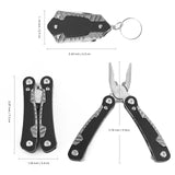 Multi-Function Tool Set with Keychain And Portable Pocket Pliers  Set