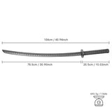 40 inch all-plastic samurai sword