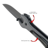 3.9" Multifunctional Wrench Folding Pocket Knife