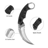 7” Claw Knife G10 handle with k-sheath