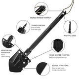 Camping Shovel Axe Set Folding Portable Outdoor Survival Folding Shovel Kit