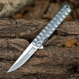 Cool Folding Pocket Knife Liner Lock with Pocket Clip and Glass Breaker