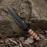 14" Tactical Fixed Blade Knife With Sheath And Window Breaker