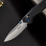 D2 Stainless Steel Blade and Non-Slip G10 Handle for Outdoor and Survival