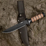 14" Tactical Fixed Blade Knife With Sheath And Window Breaker