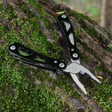 3.9" Multi Tool Pocket Knife Screwdriver Sleeve Plier Saw Multi-Function Pliers