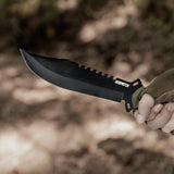 13.5" Tactical Knife Fixed Blade Knives Hunting Knife For Outdoor Bowie