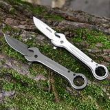 3.9" Multifunctional Wrench Folding Pocket Knife