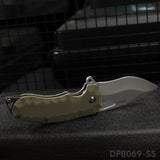 EDC Folding Knife Liner Lock with G10 Handle